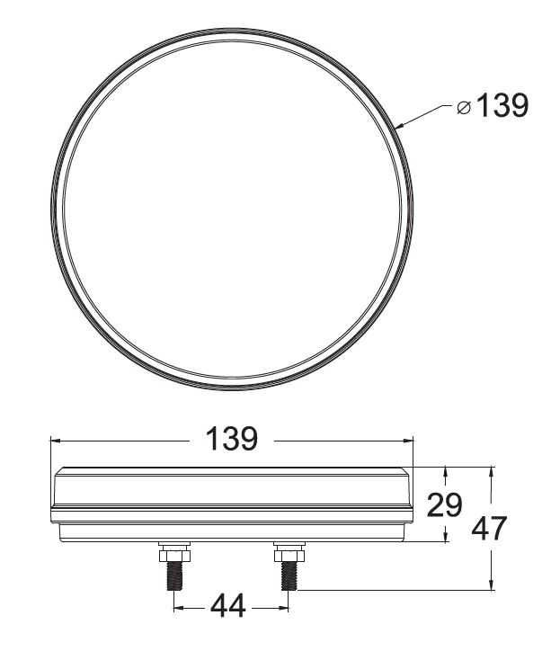 2x Lampa zespolona tylna LED NEON RING dynamiczny kier 3 funkcyjna