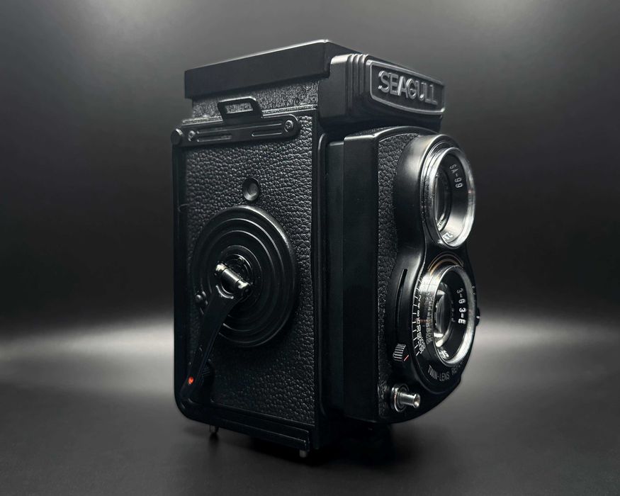 Seagull 4A-105 - Câmara TLR - inclui bolsa Lowepro