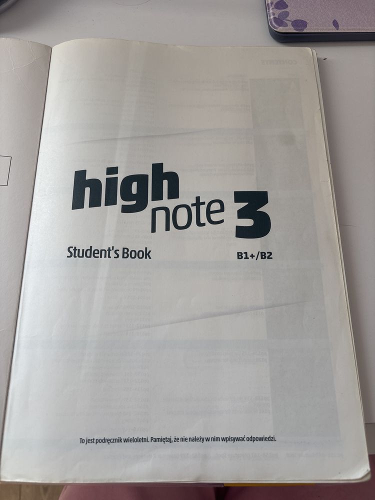 Hight note 3 student's book