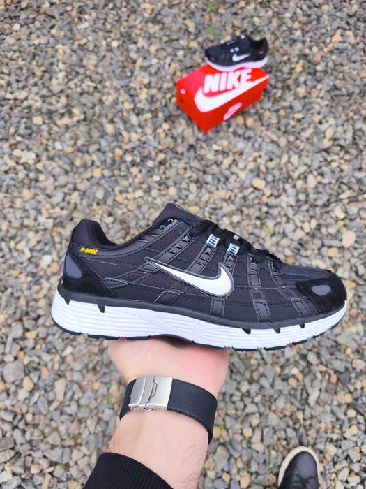 Кросівки Nike P-6000 чорні термопідкладка осінь зима 36-46