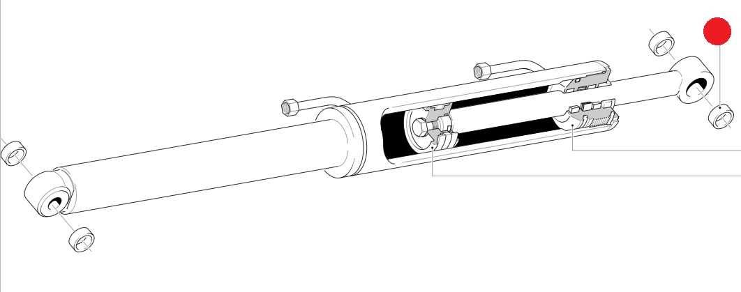 Zestaw tulei ładowacza MAILLEUX Utility 55u 75u 95u 55.5u 75.5u 95.5u