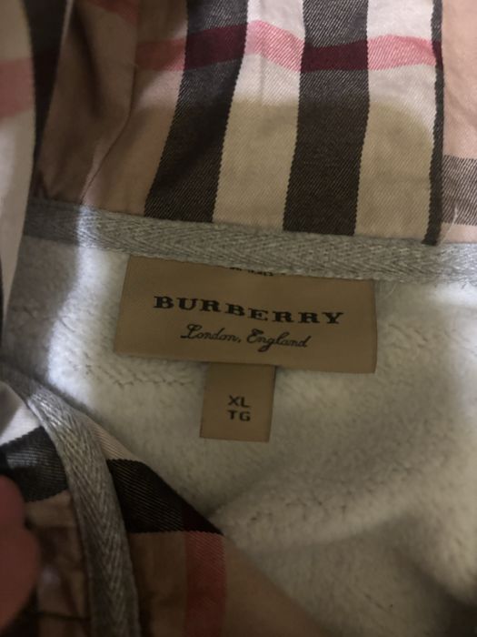 Bluza burberry szara