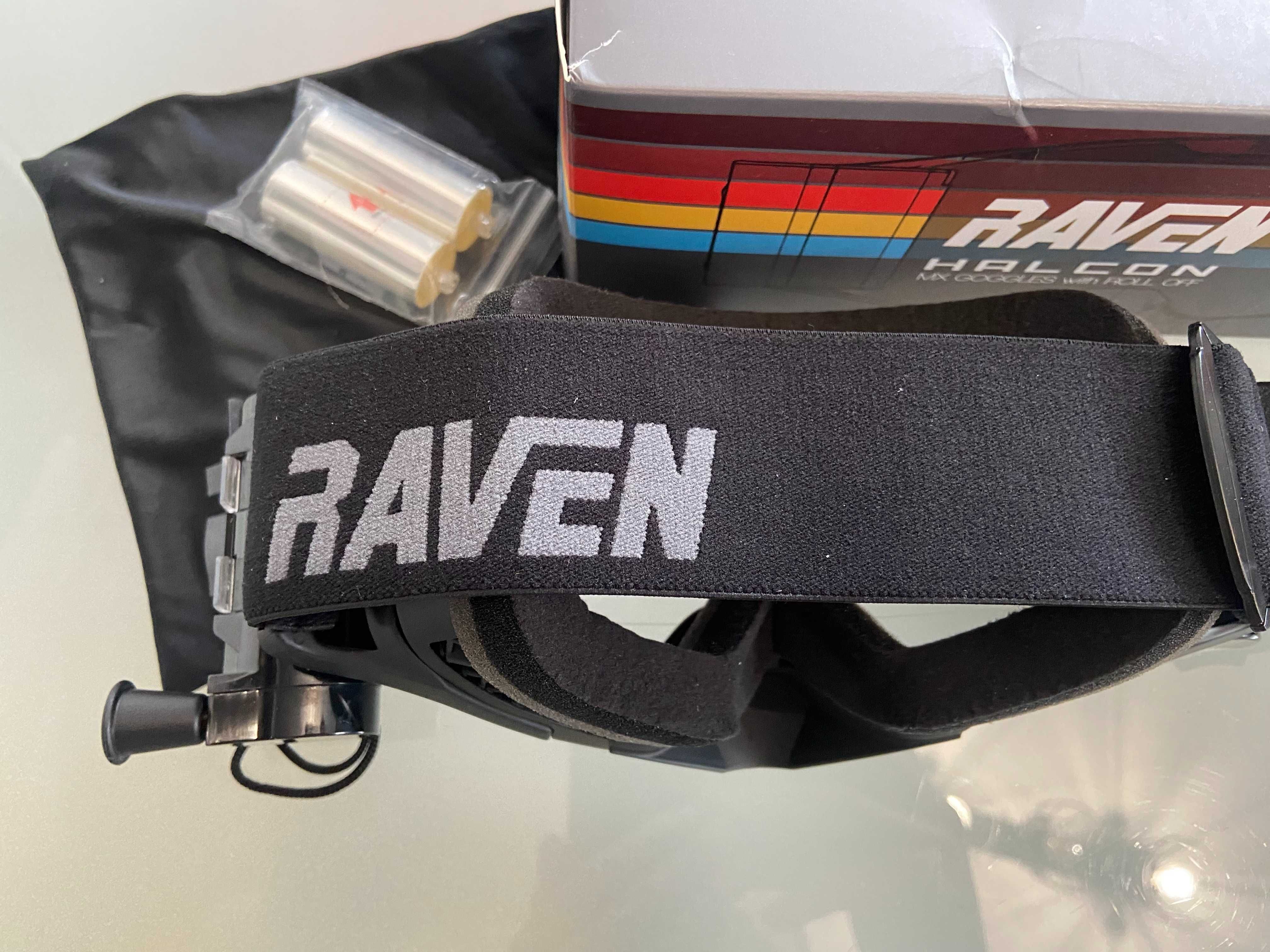 Gogle Raven Halcon Roll-off mx (cross,quad,enduro,mtb)