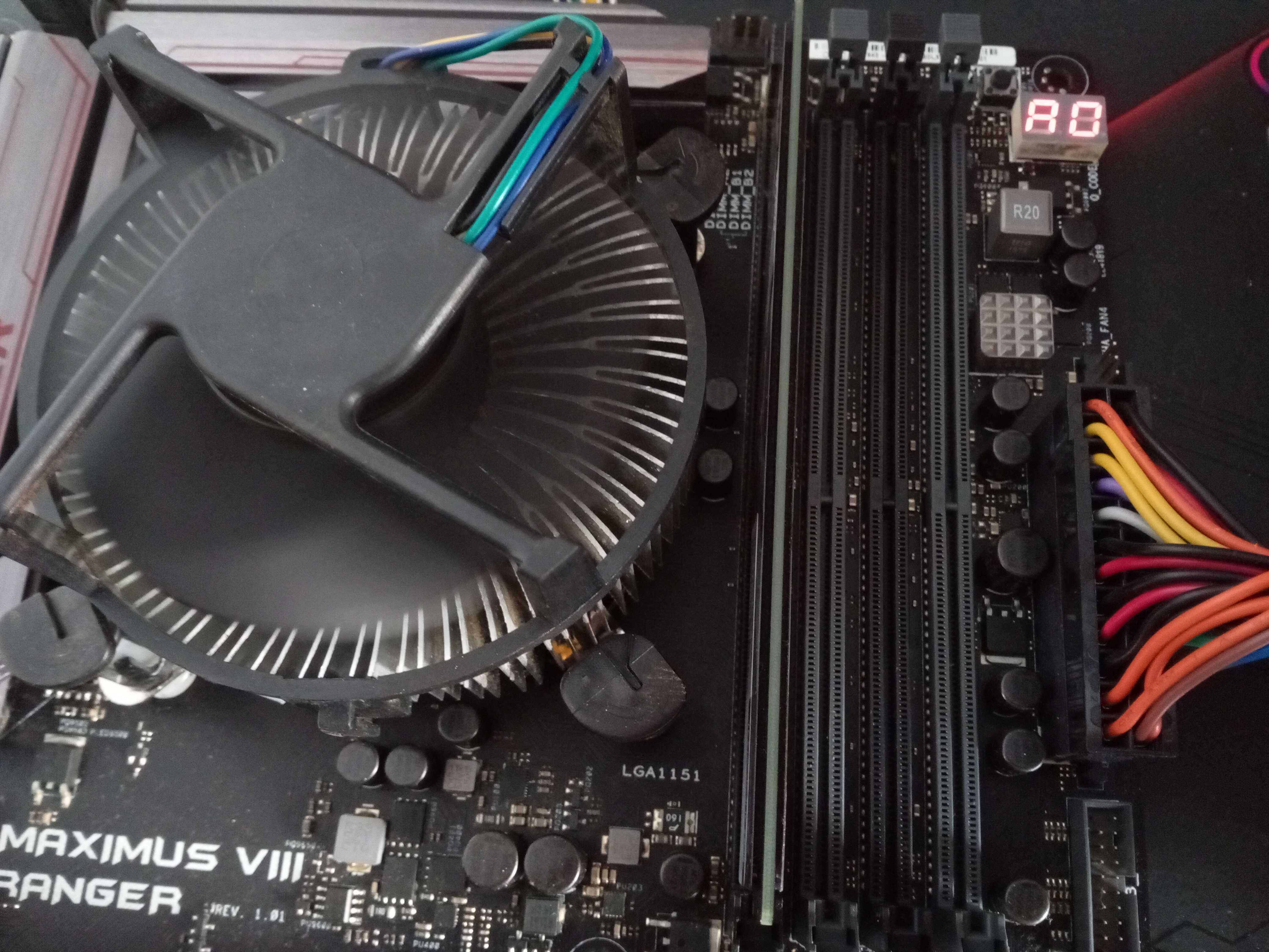 Motherboard Maximus VIII Ranger + Intel Core i7-6700K