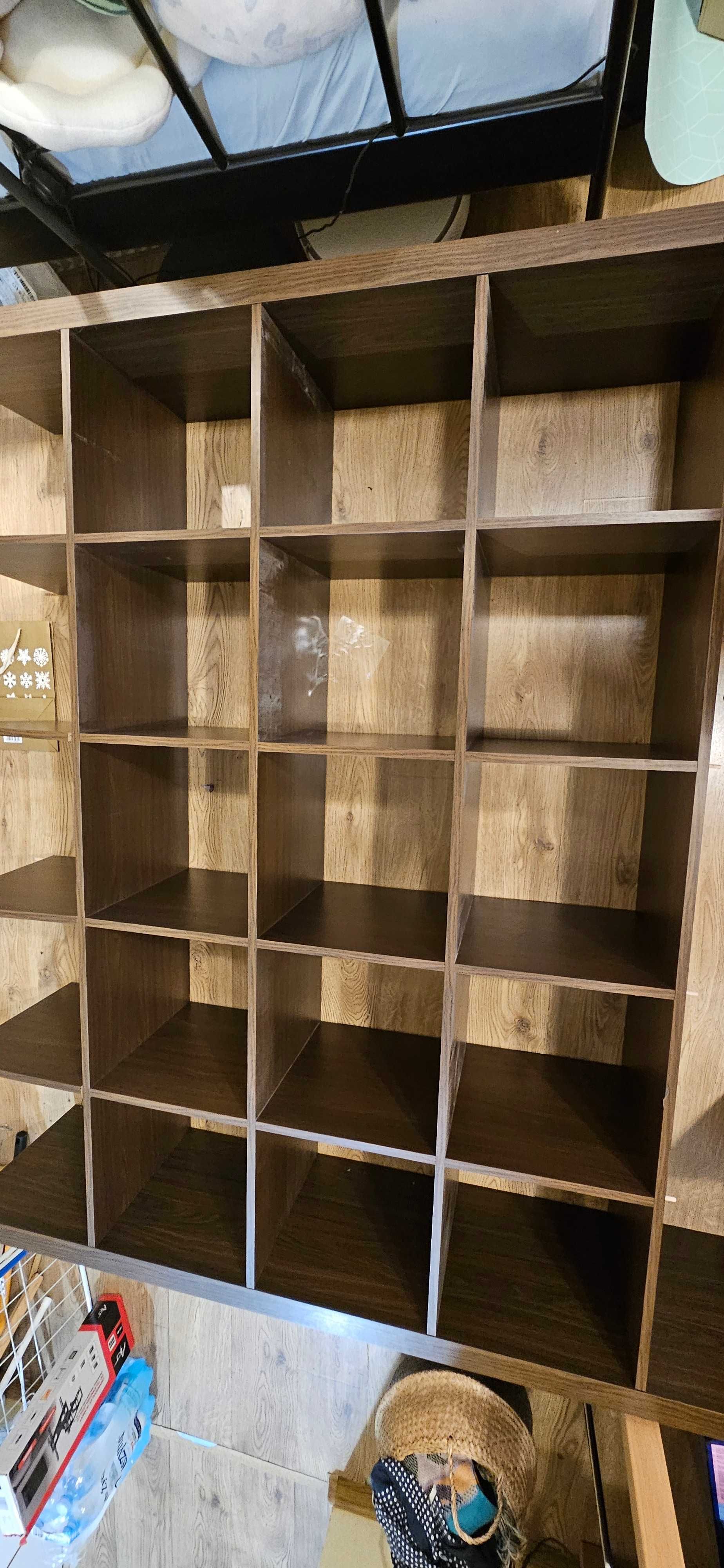 Szafa Regał Ikea Kallax czarnybrąź 5x5 +3 półki