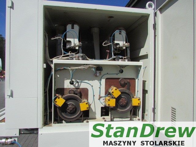 Szlifierka szerokotaśmowa SBF STEFANI 2W126 2 x 11 kW, oscylacja