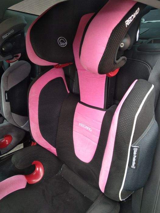 Fotelik Recaro Monza Nova Różowy 15-36 kg