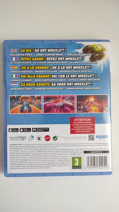 Jogos PS5 Hot Wheels Monster Trucks Stunt Mayhem