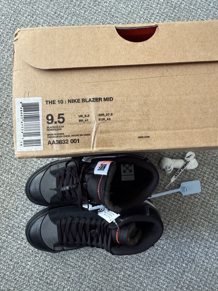 Nike Blazer MID Off-white 43 męskie
