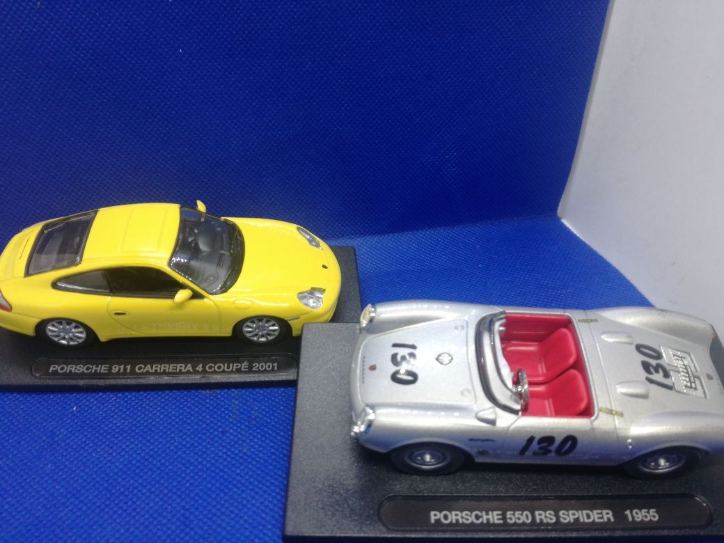 N96 Miniaturas 1/43 Porsche Varios Modelos com base como novos