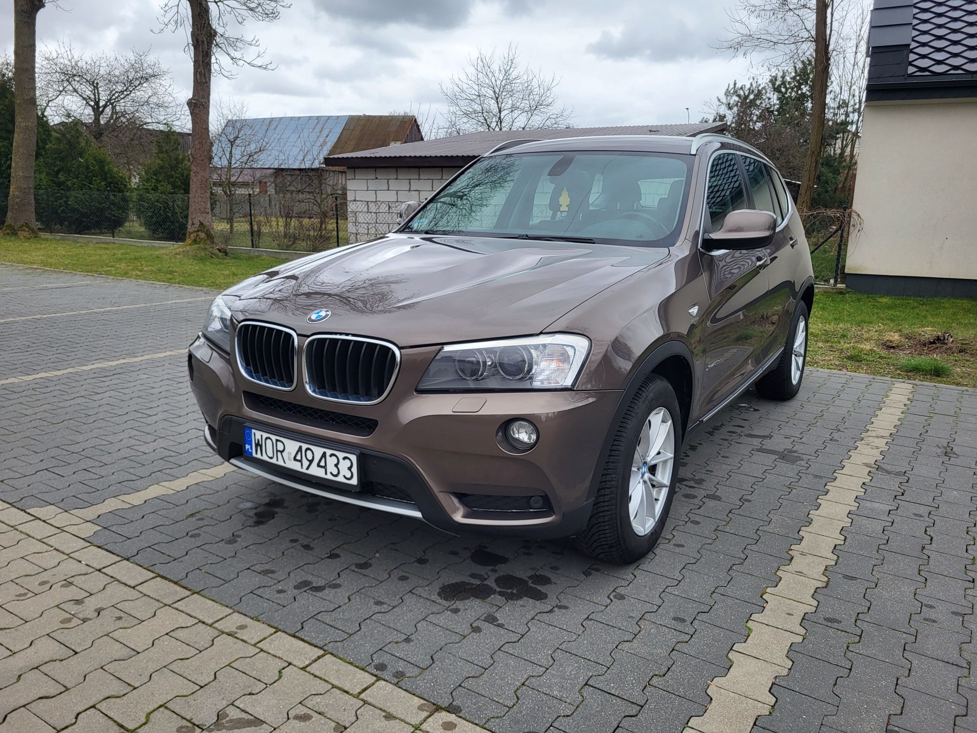 BMW X3 f25, 2011r, 4x4, automat, salon polska, bezwypadkowy
