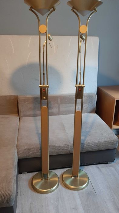 Lampa stojąca Lampy stylowa 2 sztuki holu salonu biura pokoju recepcji