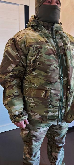 Куртка зимняя тактична,  милитари куртка тактическая пиксель мультикам