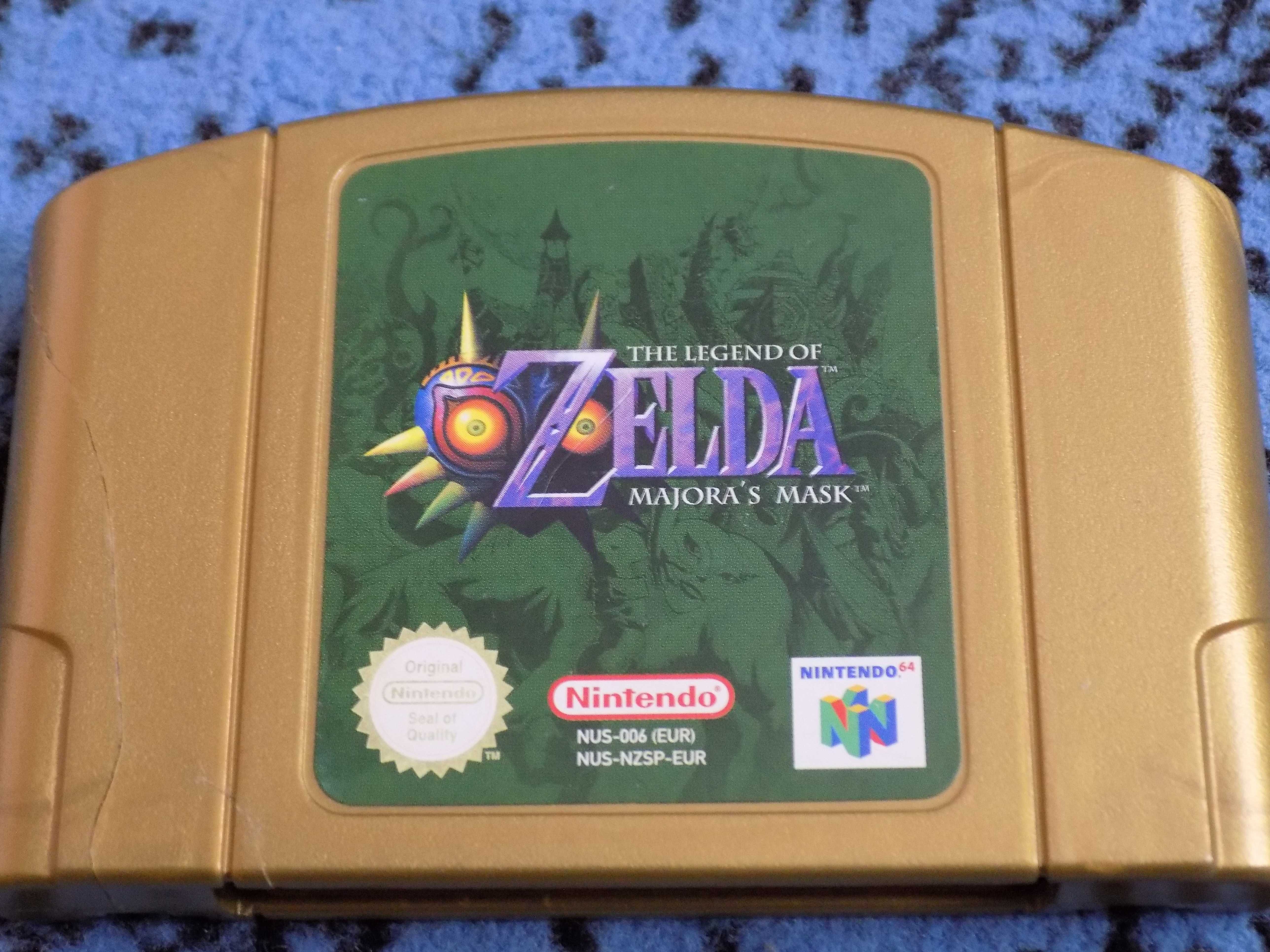 The Legend of Zelda: Majora's Mask na Nintendo 64 PAL! kartridż z wadą