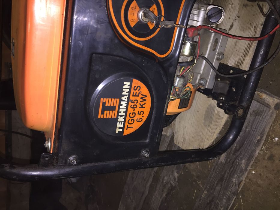 Продам генератор бенз. TEKHMANN TGG-65ES 6,5KW б/у у відмінному стані