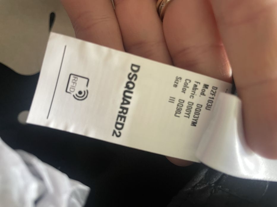 Dsquared2 czapka z daszkiem