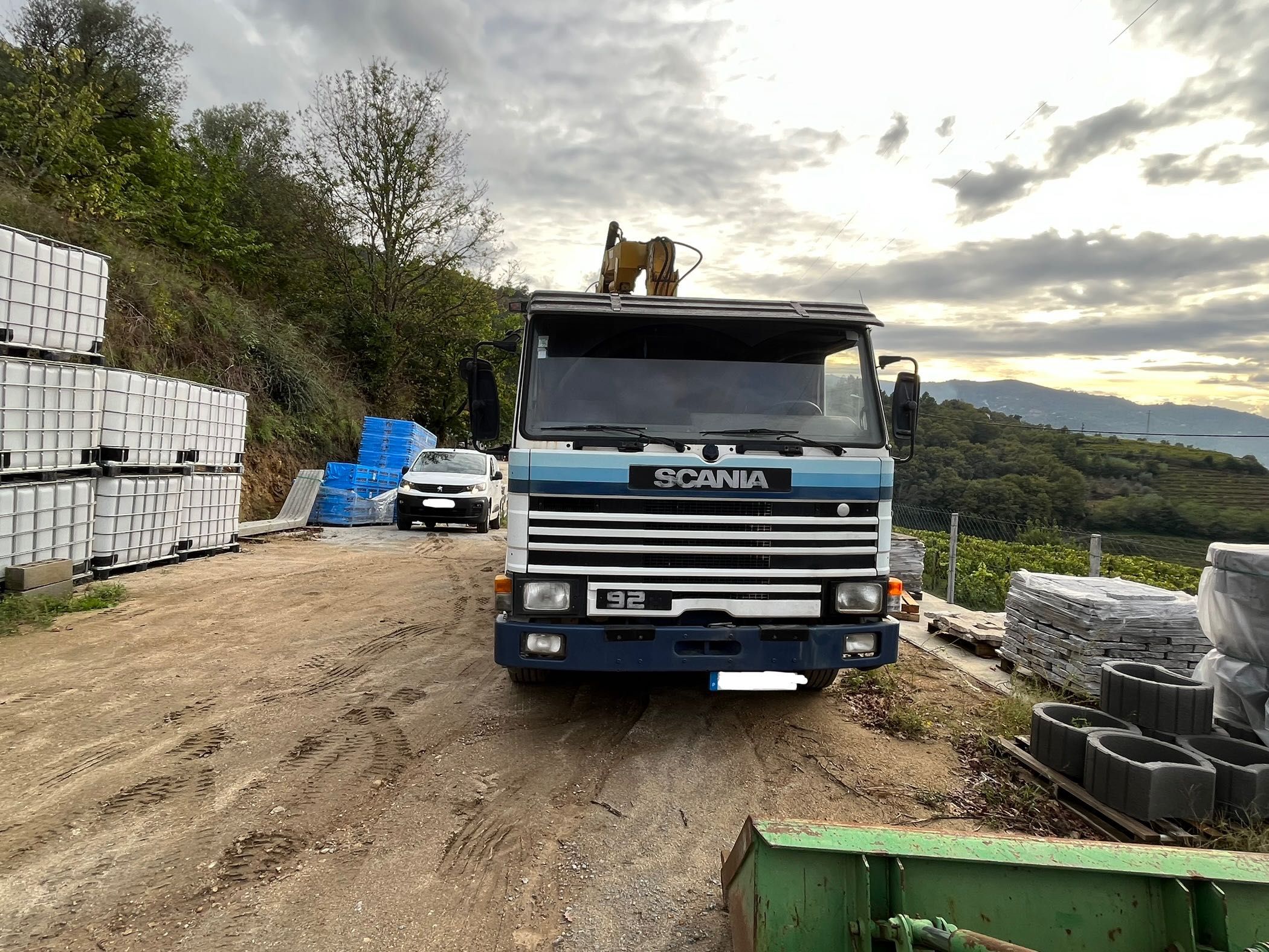 Scania pronto a trabalhar