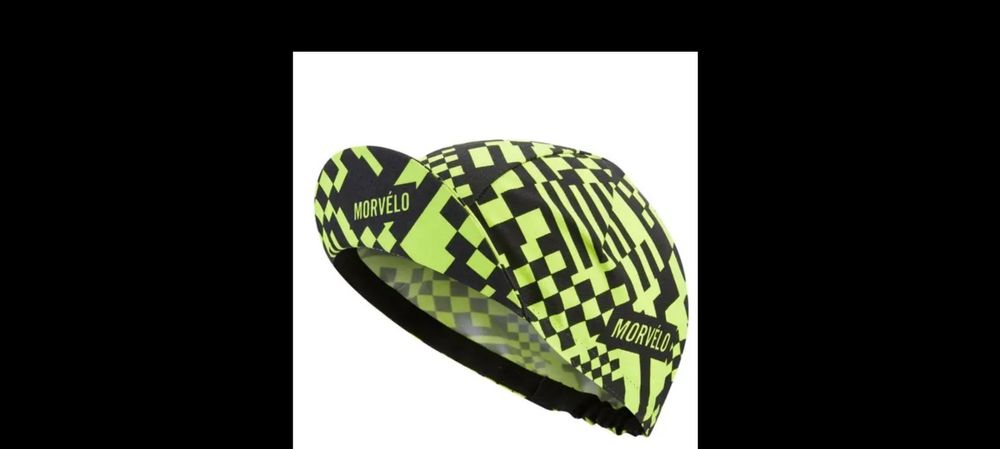 Czapka kolarska z daszkiem