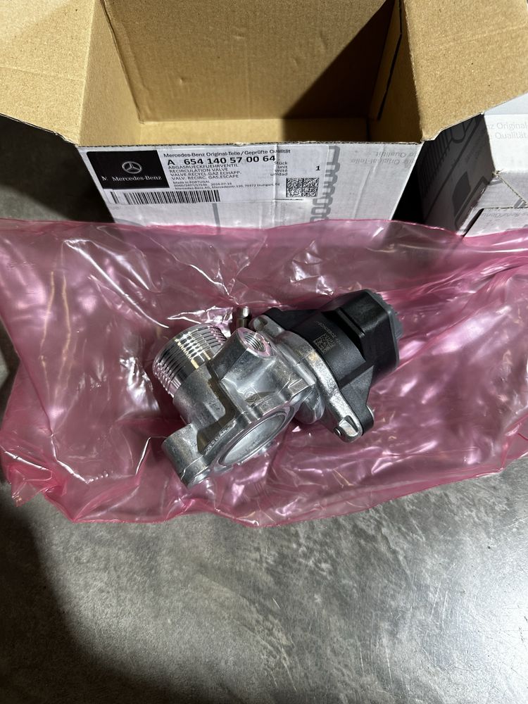Клапан ЕГР egr OM654 OM656 W213 W205 W222 2.0 3.0 мерседес E S C class