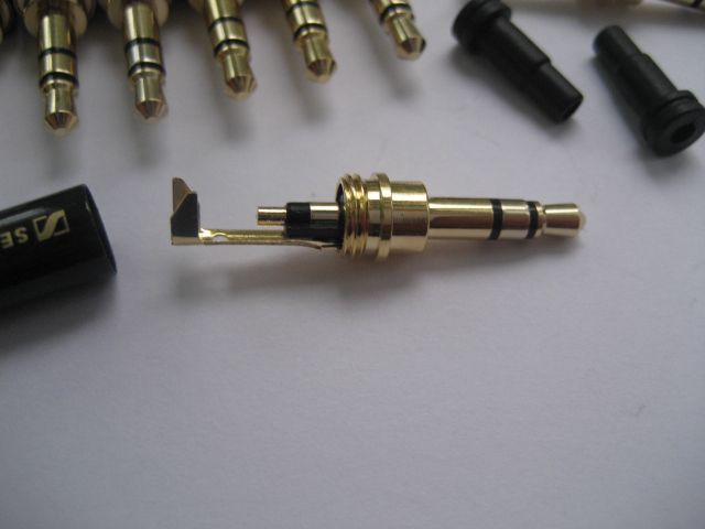 Штекер для наушников мини джек 3.5мм 3 pin 4 pin jack + переходник