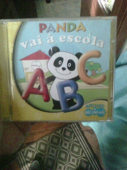 panda vai a escola cd musica- portes grátis