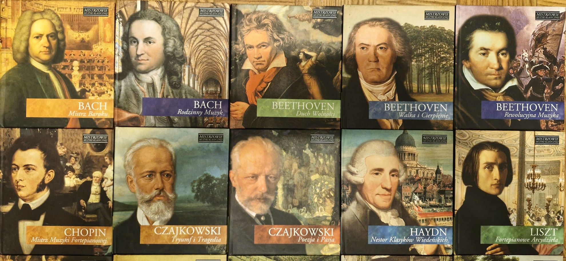 Mistrzowie muzyki klasycznej, kolekcja 18 CD