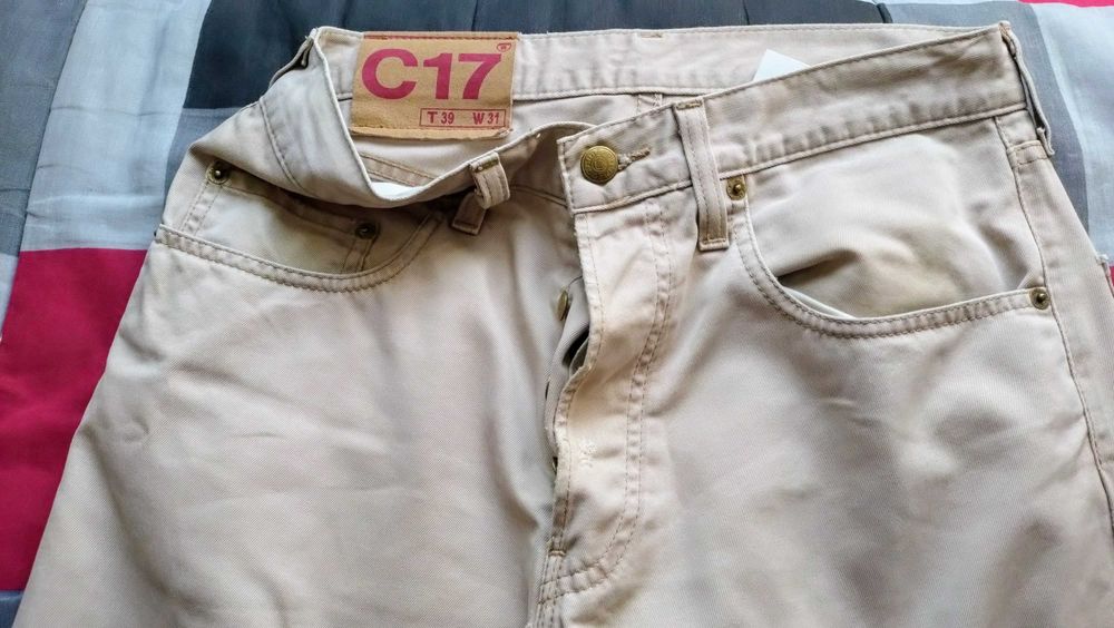 Calcas Beje C17 Tam: W32