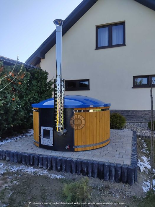 Balia ogrodowa całoroczna z piecem
