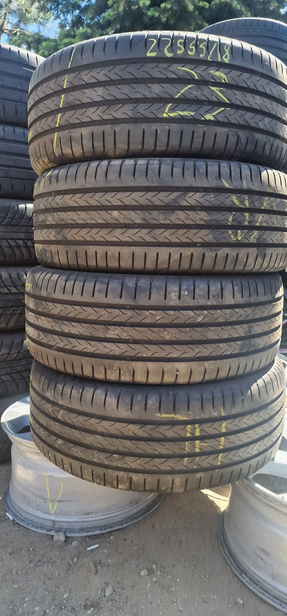 Opony Letnie R18 225/55-6.5mm-Montaż-23rok