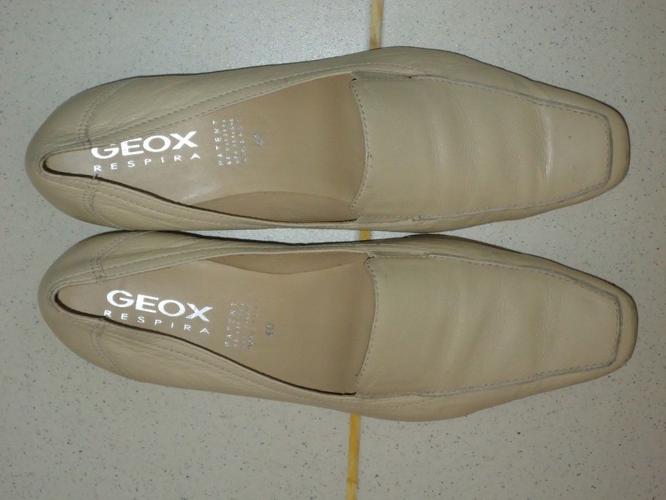Шкіряні туфлі Geox, р.40, туфли Geox оригинал