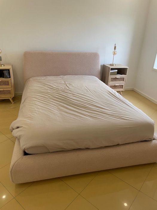 Estrutura cama e colchao (2x) marca Sklum