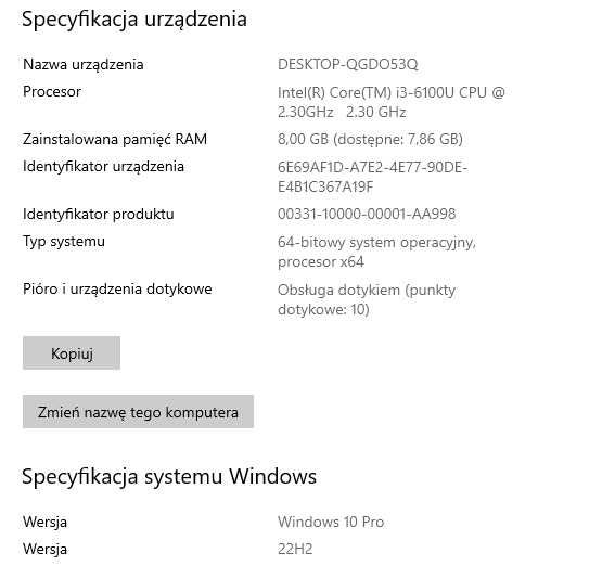 Dell Inspiron 3158 2-in-1 i3-6100U/8GB/960GB/Win10