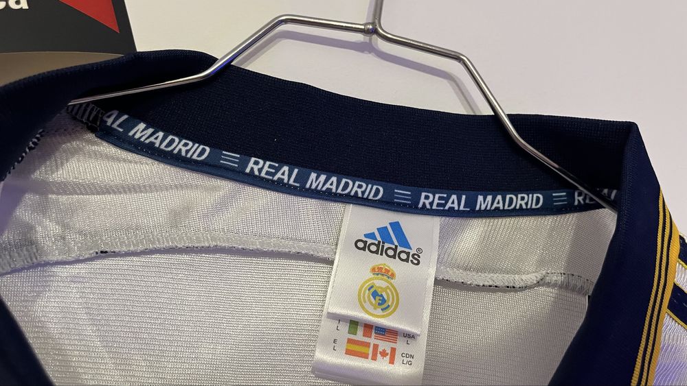 Real Madrid Retro koszulka pilkarska