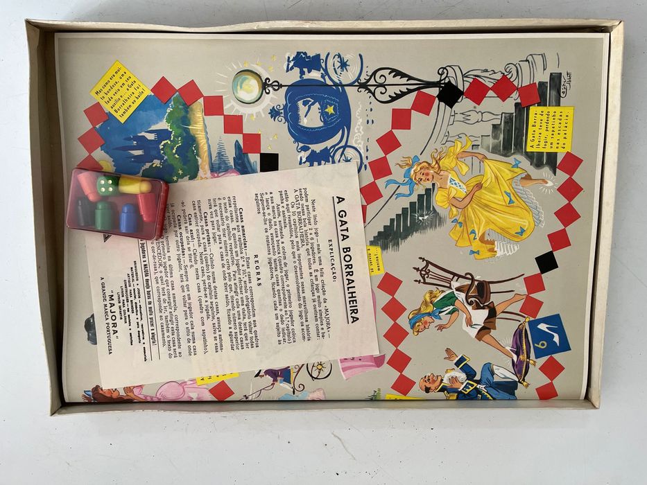 Lote de jogos de tabuleiro Majora antigos