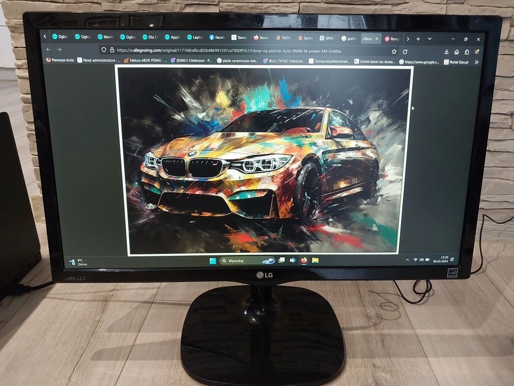 monitor LG 22MP57VQ-P HDMI IPS