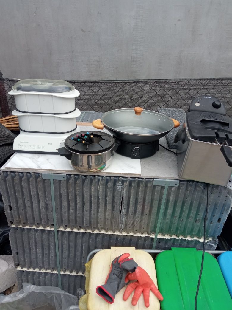 Małe AGD wok,foundi, frytkownica,parowar