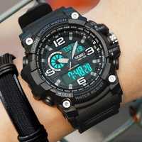 Чоловічий спортивний водостійкий тактичний годинник часы Skmei Disel