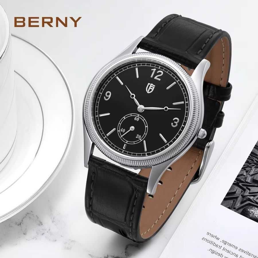 BERNY - elegancki, niewielki, kwarcowy zegarek unisex