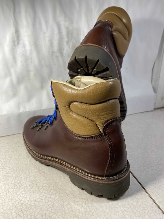 suola vibram женские кожаные трекинговые ботинки р 37 23,5см