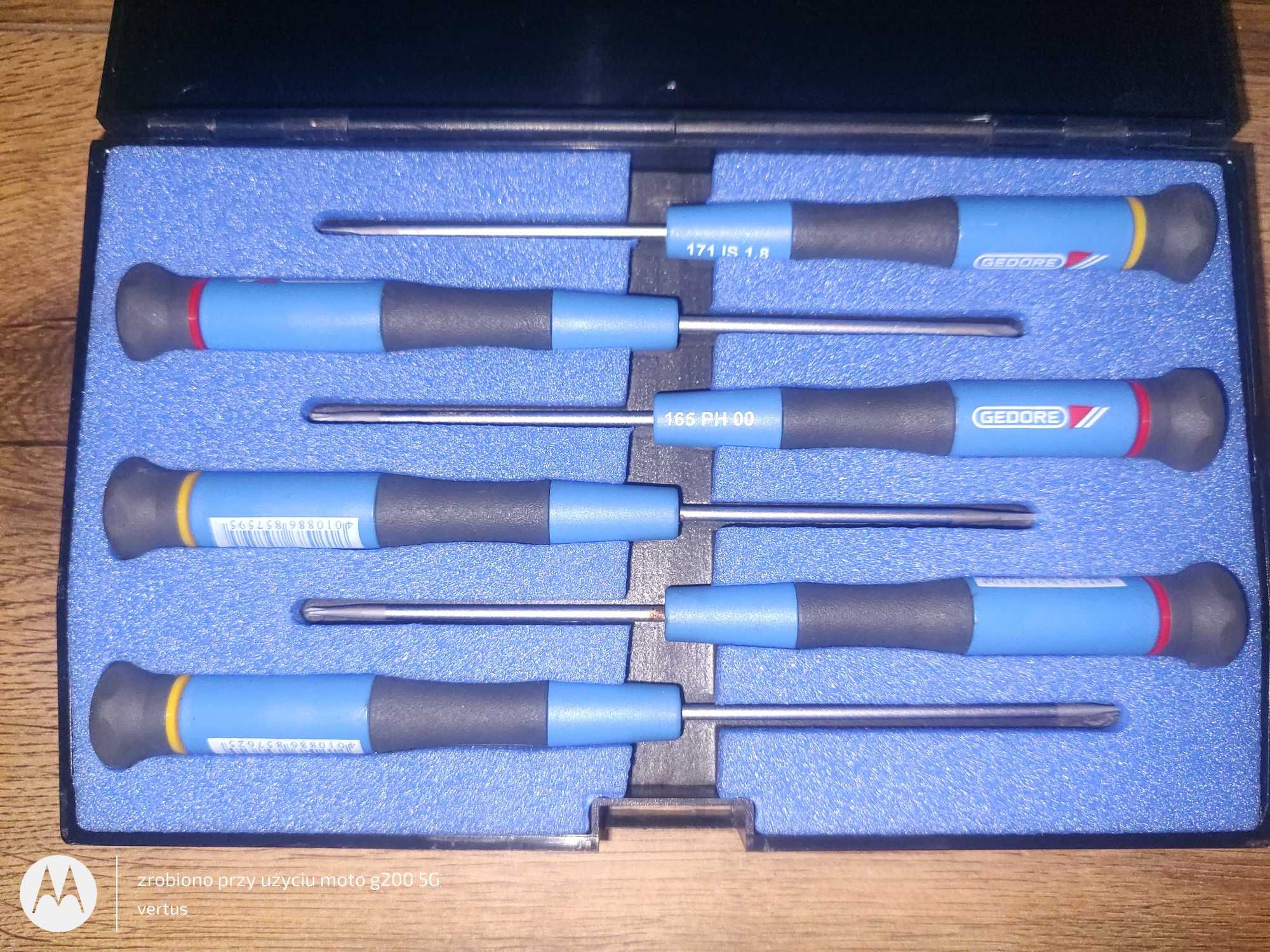 Zestaw wkrętaków do elektroniki GEDORE
