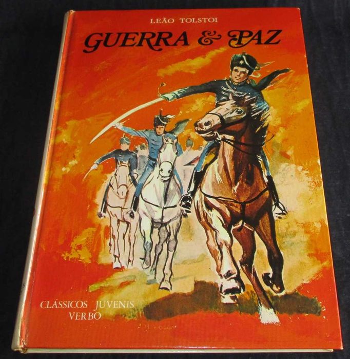 Livro Guerra e Paz Tolstoi Verbo juvenil 1973