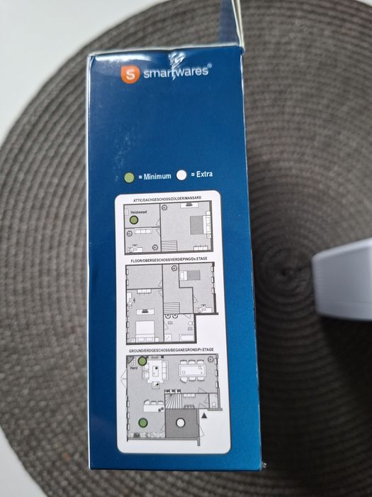 Czujnik detektor czadu tlenku węgla smartwares