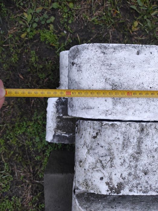 Płot betonowy używany