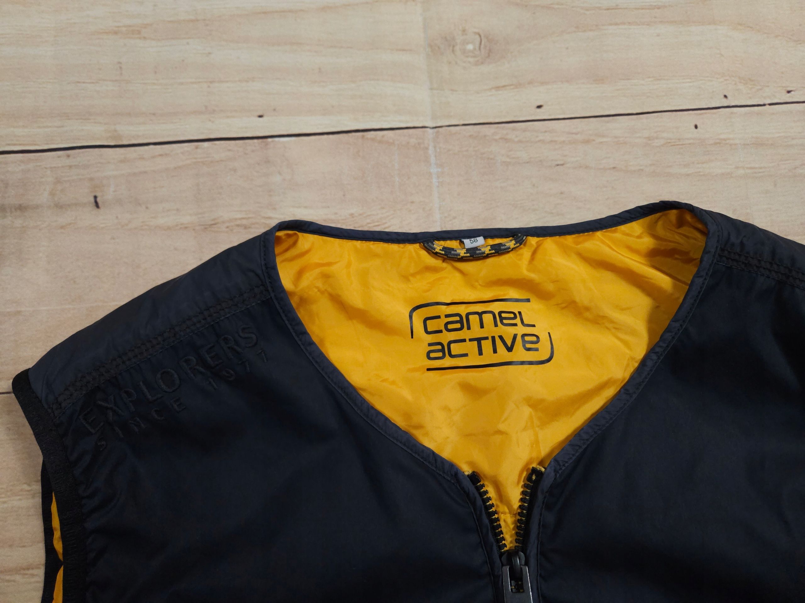 CAMEL ACTIVE Kamizelka Męska Explorers Logowana r. 58