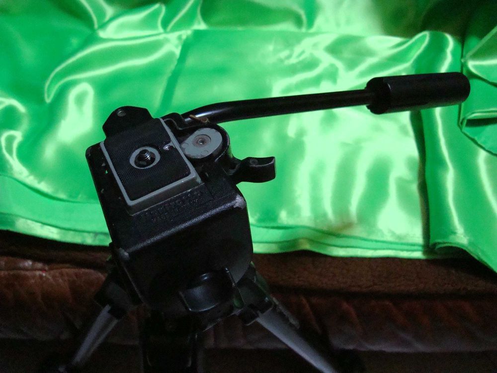 Tripé profissional manfrotto 190
