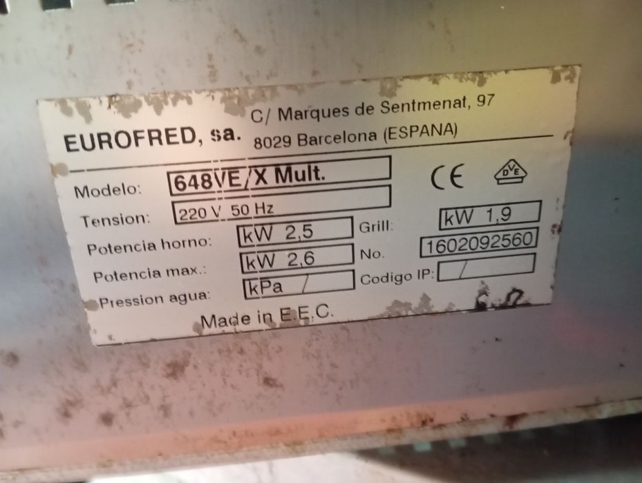 Forno industrial inox de panikes ou outras coisas