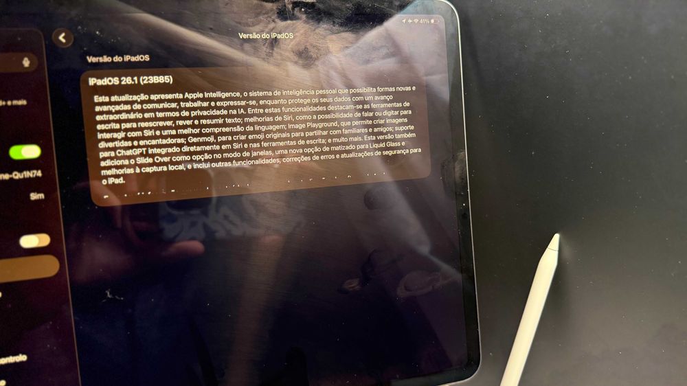 Ipad Pro 12.9" (2019) + capa + carregador + apple pencil