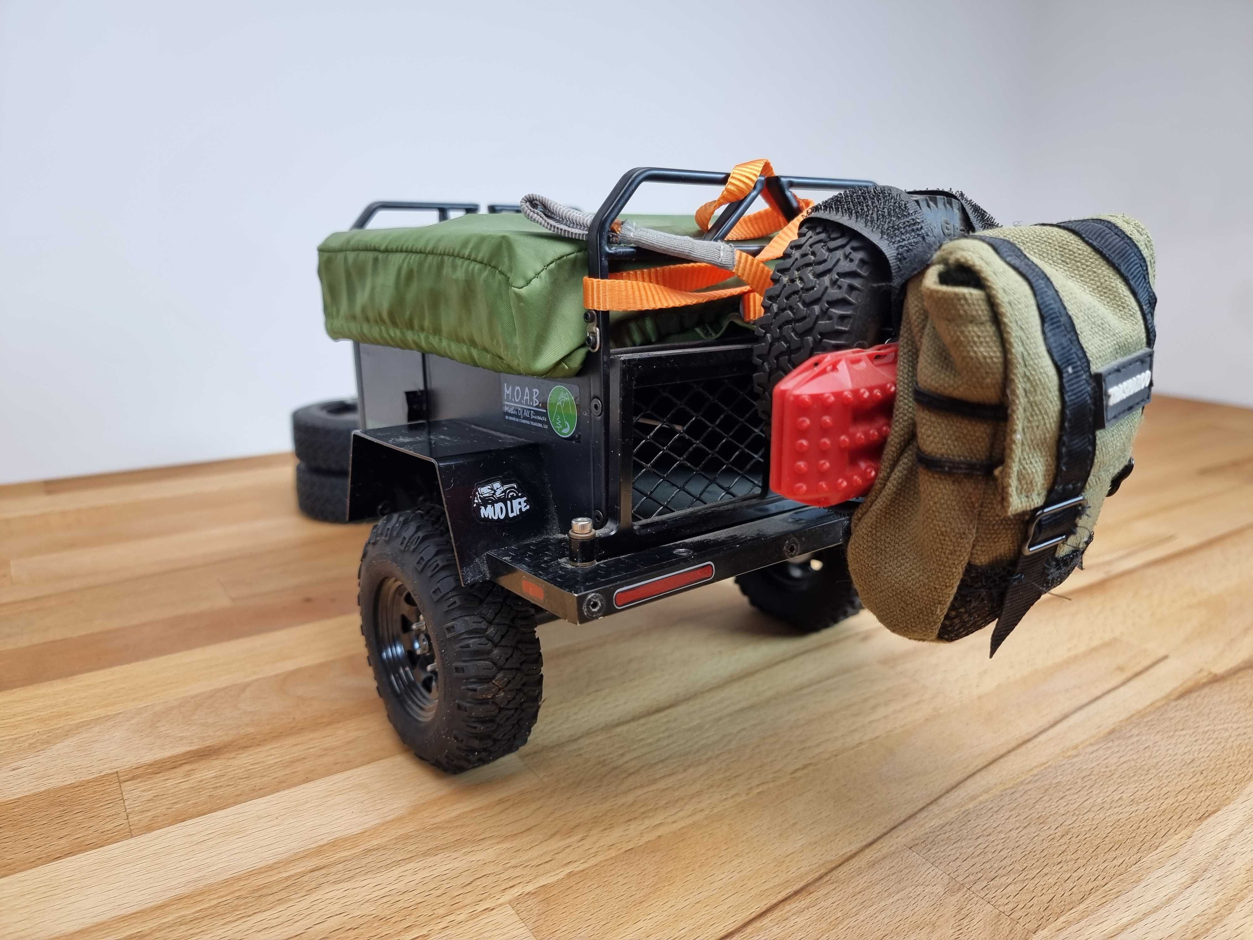 Przyczepka Kempingowa RC z Namiotem RC4WD Bivouac 1/10 M.O.A.B Camping