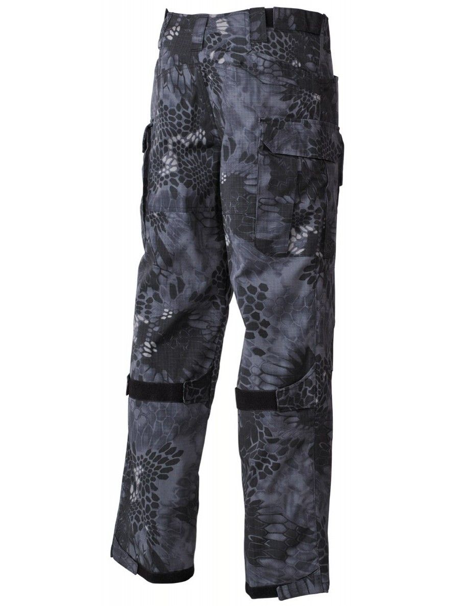 spodnie einsatzhose mission ny/co rip stop snake black 3xl