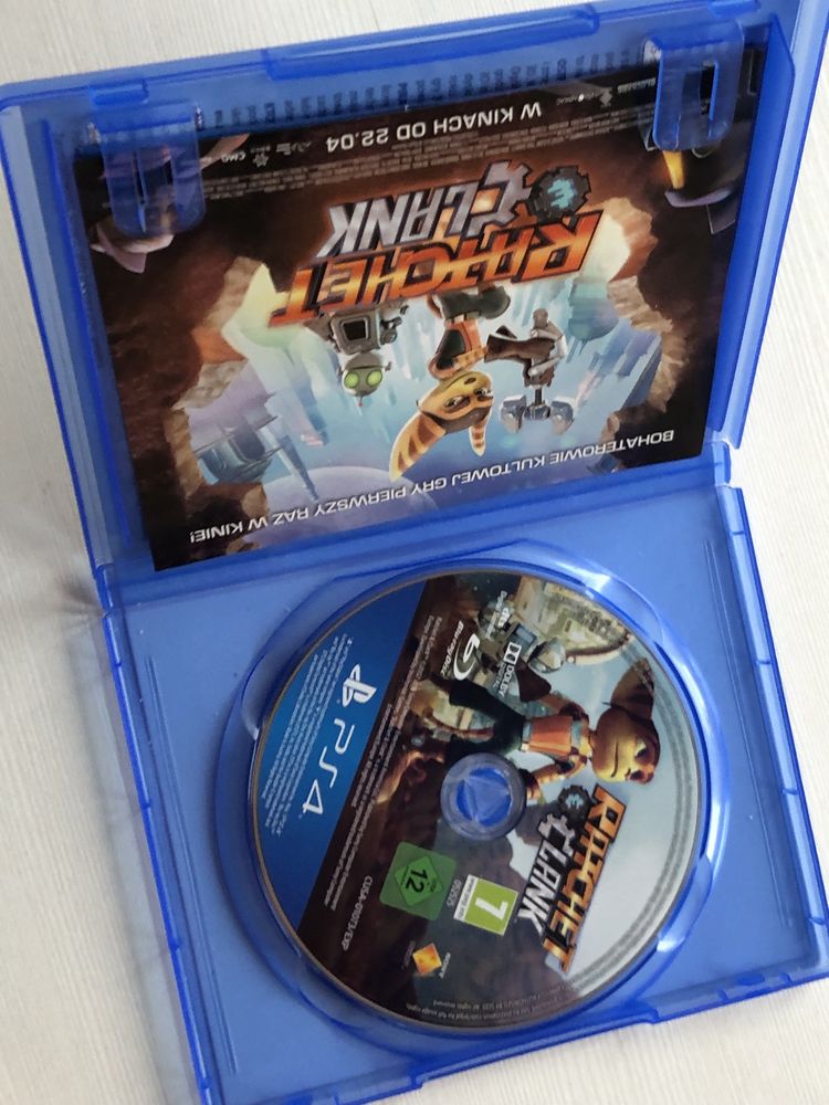 Ratchet i clank pl dubbing gra na ps4 gry playstation przygodowa heros